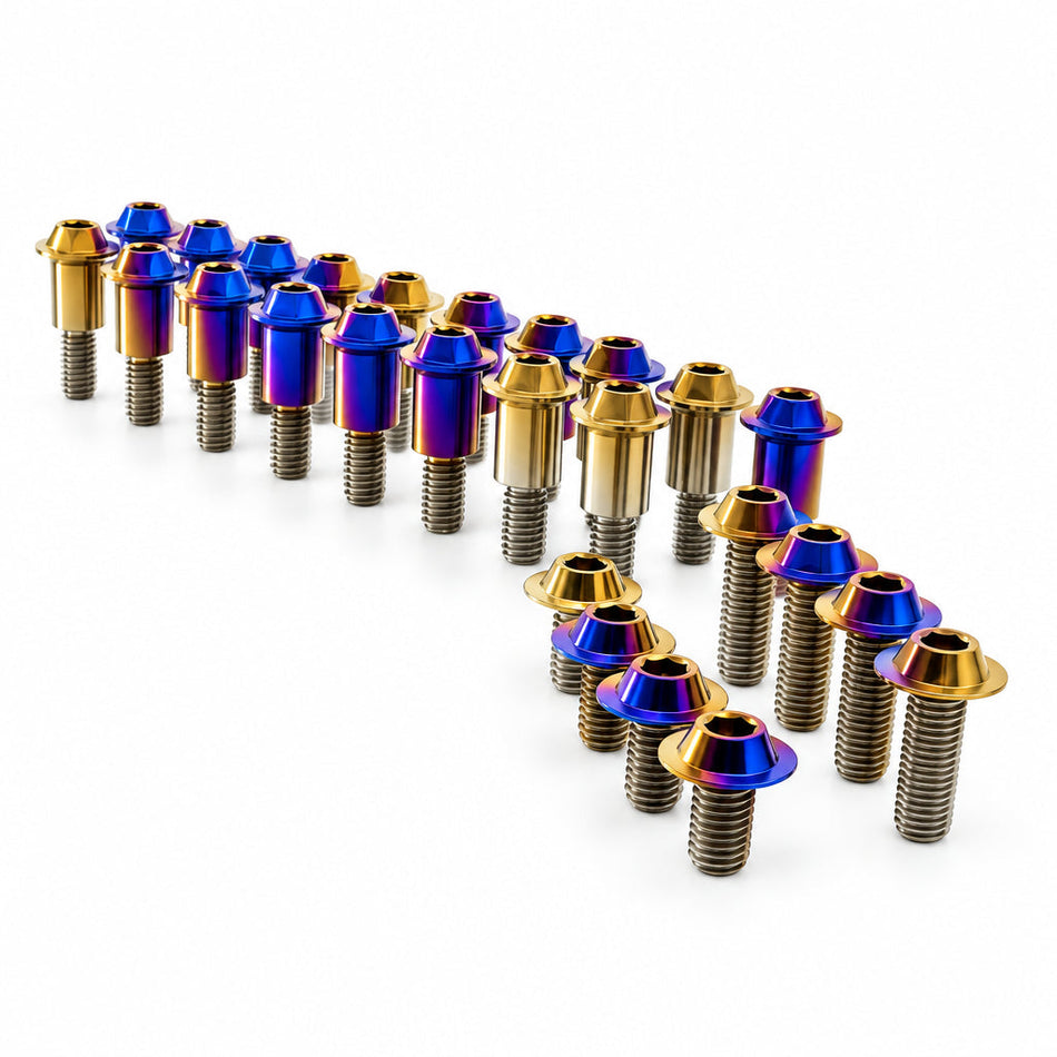 JDC Titanium Valve Cover Hardware Kit | Mitsubishi Evo X