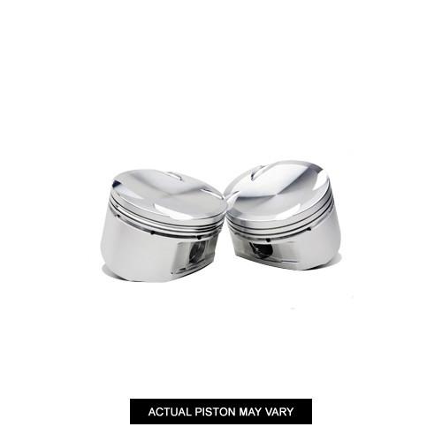 JE Shelf Pistons w/pins, rings and locks (Mitsubishi 4G63T - Evo VIII/IX, 86.0mm Bore, 10.0:1).