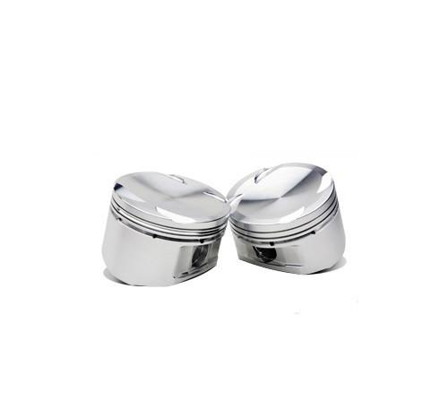 JE Shelf Pistons w/pins, rings and locks (Mitsubishi 4G63T - Evo VIII/IX, 85.5mm Bore, 8.5:1) 297479.