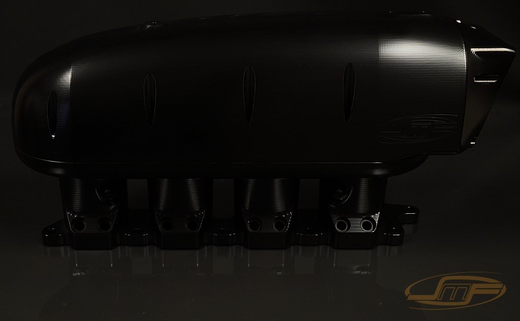 JM Fabrications ”Drag Version” Intake Manifold | 2003-2006 Mitsubishi Evo 8/9 (EVO-INTA-02-PI).