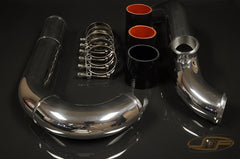JM Fabrication 3.0” Upper Intercooler Pipe Kit for Angled Throttle Body | 2003-2006 Mitsubishi Lancer Evolution (EVO-UICP-05).