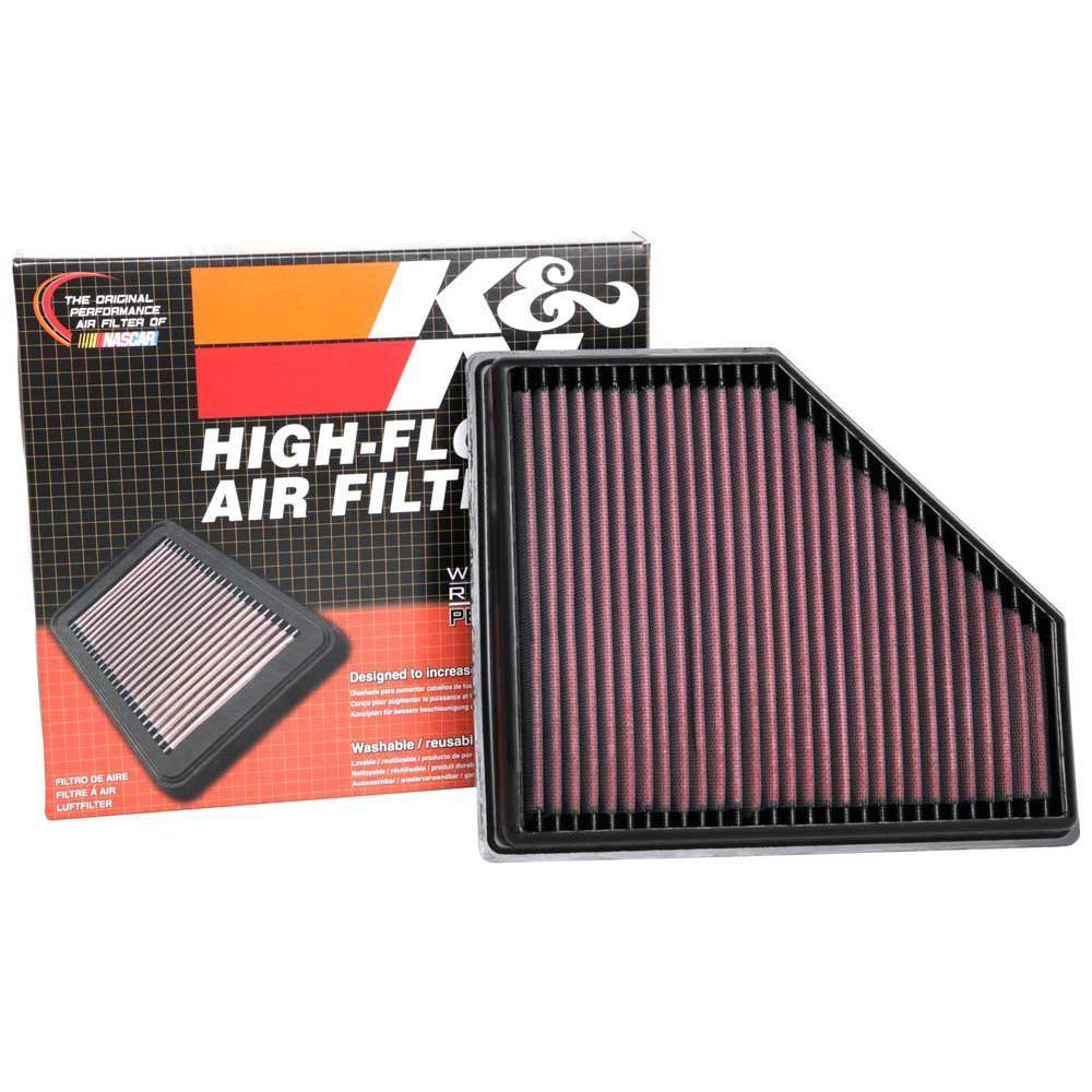 K&N Replacement Air Filter | 2020-2026 Toyota Supra 3.0L / 2019-2026 BMW Fitments (33-3136)