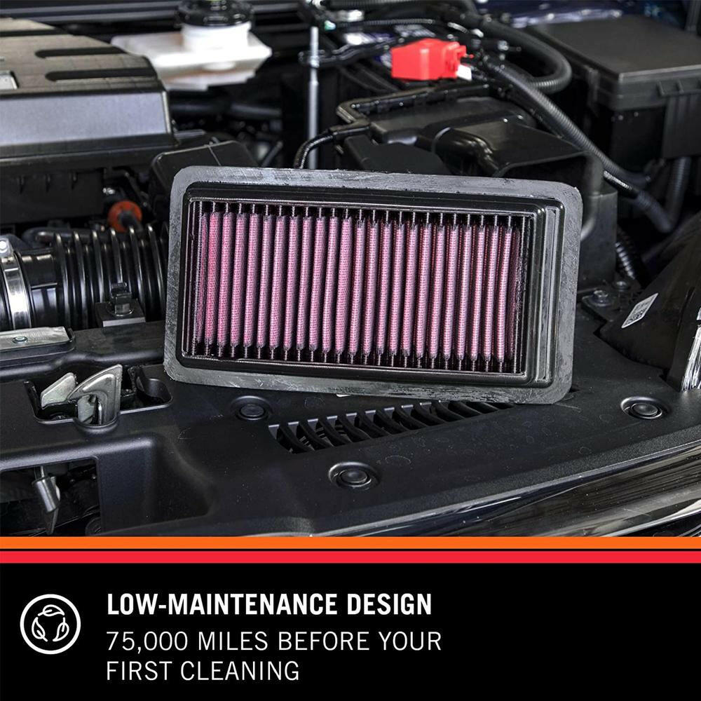 K&N Replacement Air Filter | Multiple Fitments (33-5040).