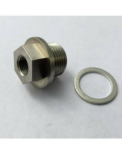 Killer B Motorsport M18 NPT Oil Adapter (M18NPT).