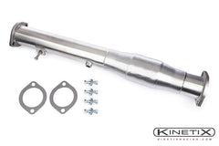 Kinetix Racing High Flow Catalytic Converter | 2008-2015 Mitsubishi Lancer Evolution X (KX-EX-HFC).