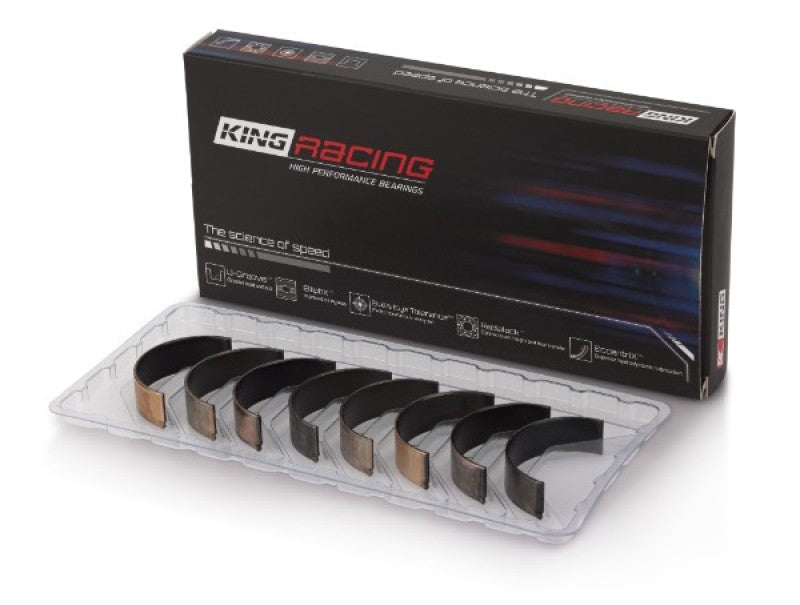 King  .25 Oversized Tri-Metal Perf Rod Bearing Set | 2015 - 2017 Subaru WRX & 2013 - 2017 Subaru BRZ (CR4616XPGC0.25)