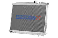 Koyo HH Series Aluminum Radiator w/MAP Upper Radiator Hose | 2003-2007 Mitsubishi EVO 8/9 (HH030939).
