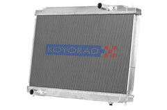 Koyo HH Series Aluminum Radiator w/MAP Upper Radiator Hose | 2003-2007 Mitsubishi EVO 8/9 (HH030939).
