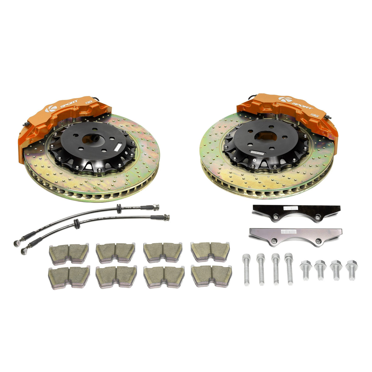 KSport SuperComp Big Brake Kit | 2015-2018 Ford Mustang EcoBoost (BKFD330-961CO)