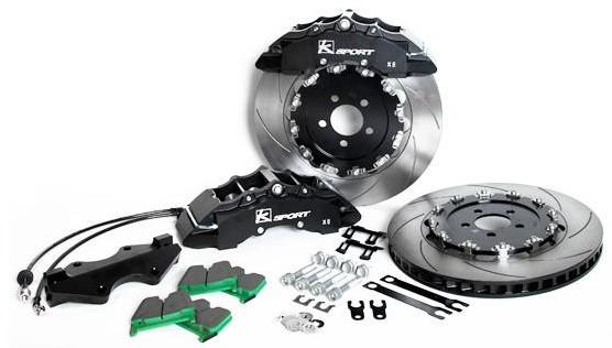 2008-2013 Lancer Evolution SuperComp 8 Piston Front Big Brake System by Ksport.
