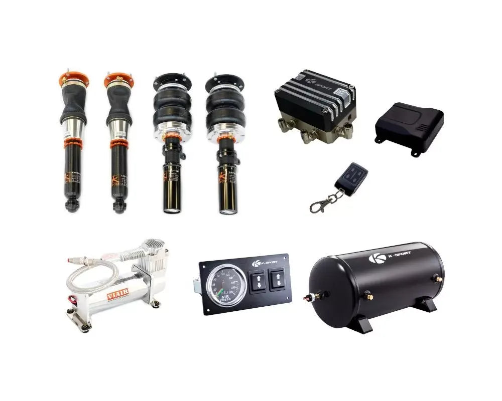 Ksport Airtech Deluxe Air Suspension Kit Volkswagen|Audi 2006-2015.