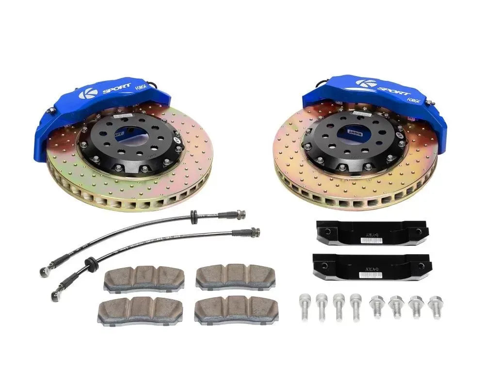Ksport Dualcomp 4 Piston 330mm Rear Big Brake Kit - Drilled BMW M5 2006-2010.