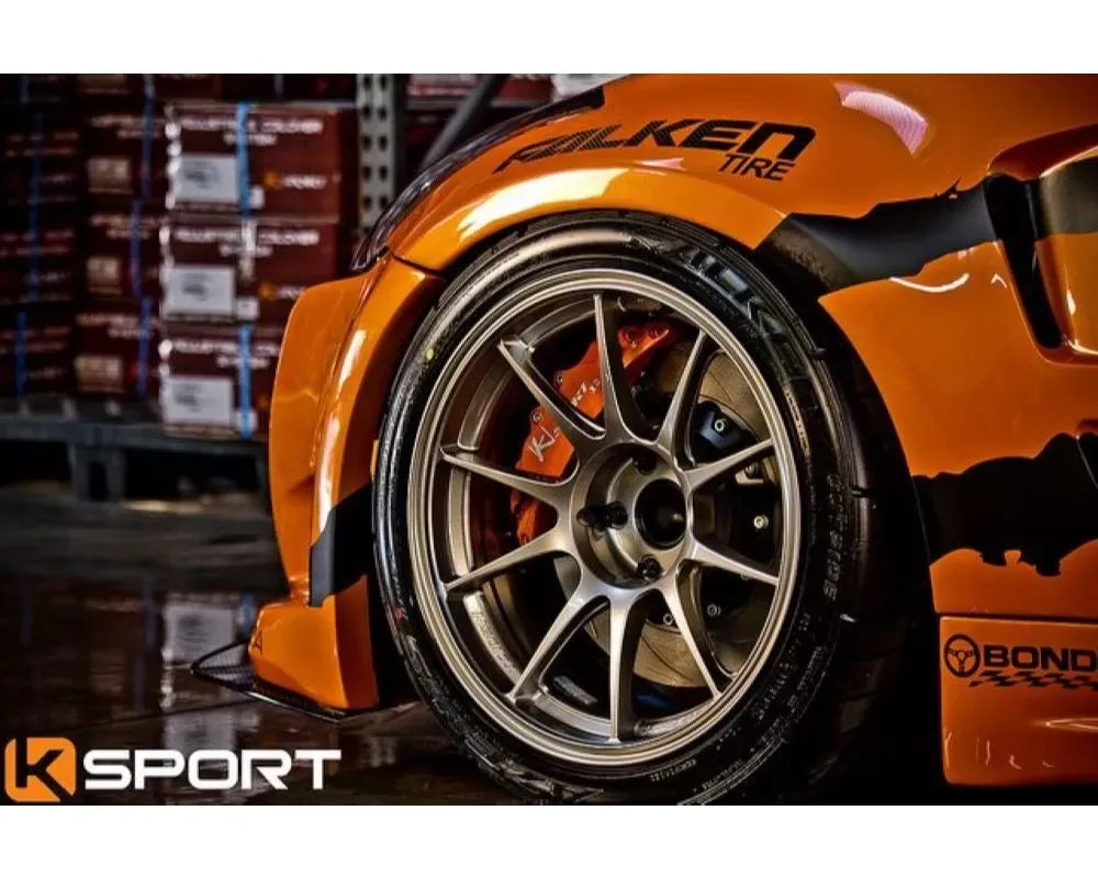 Ksport Procomp 8 Piston 356mm Front Big Brake Kit - Drilled Audi A3 2006-2013.
