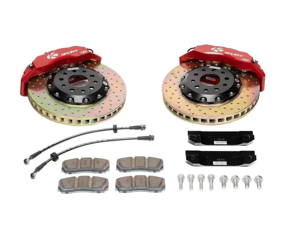 Ksport Supercomp 8 Piston 400mm Rear Big Brake Kit - Slotted BMW M5 2006-2010.