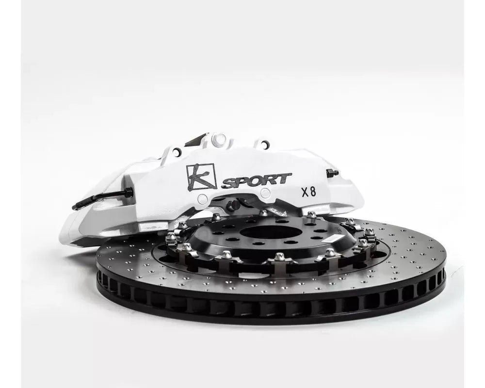 Ksport Supercomp 8 Piston 421mm Front Big Brake Kit - Drilled BMW M5 2006-2010.