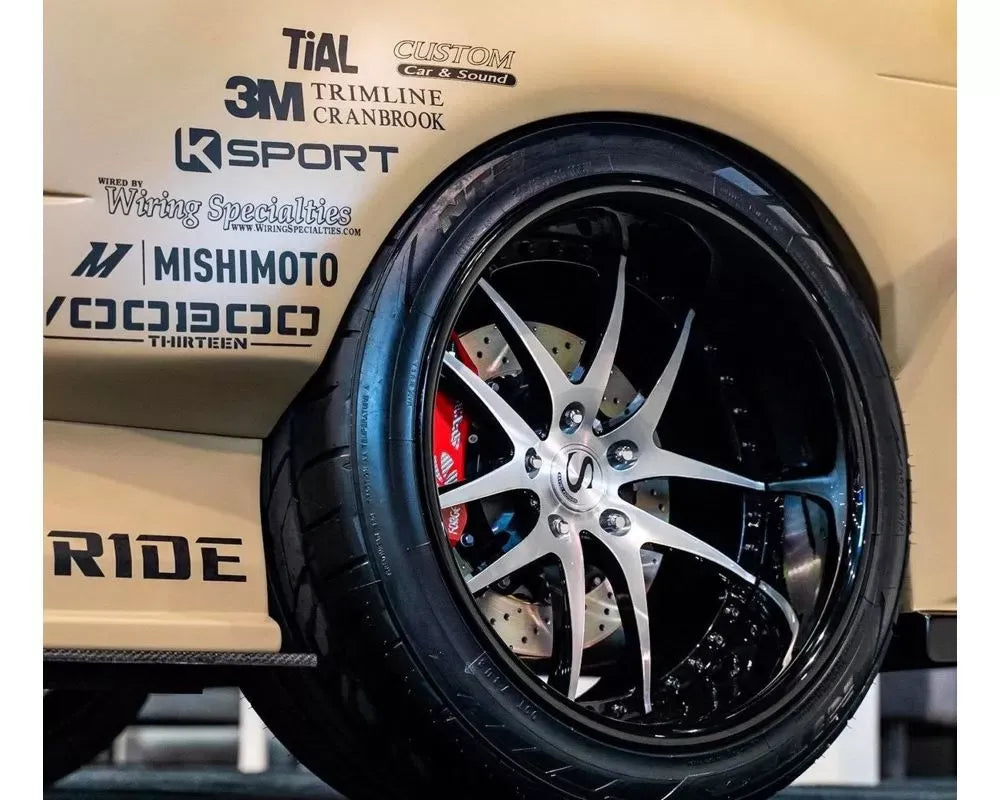 Ksport Supercomp 8 Piston 400mm Rear Big Brake Kit - Slotted BMW M5 2006-2010.
