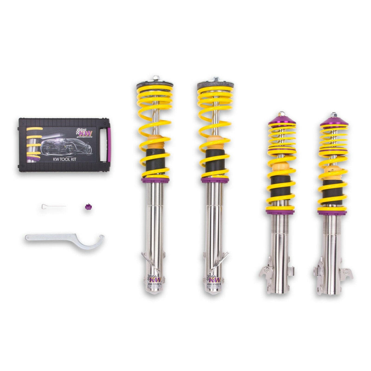 KW Suspension Coilover Kit V3 | 2016-2021 Honda Civic Sedan (35250034).