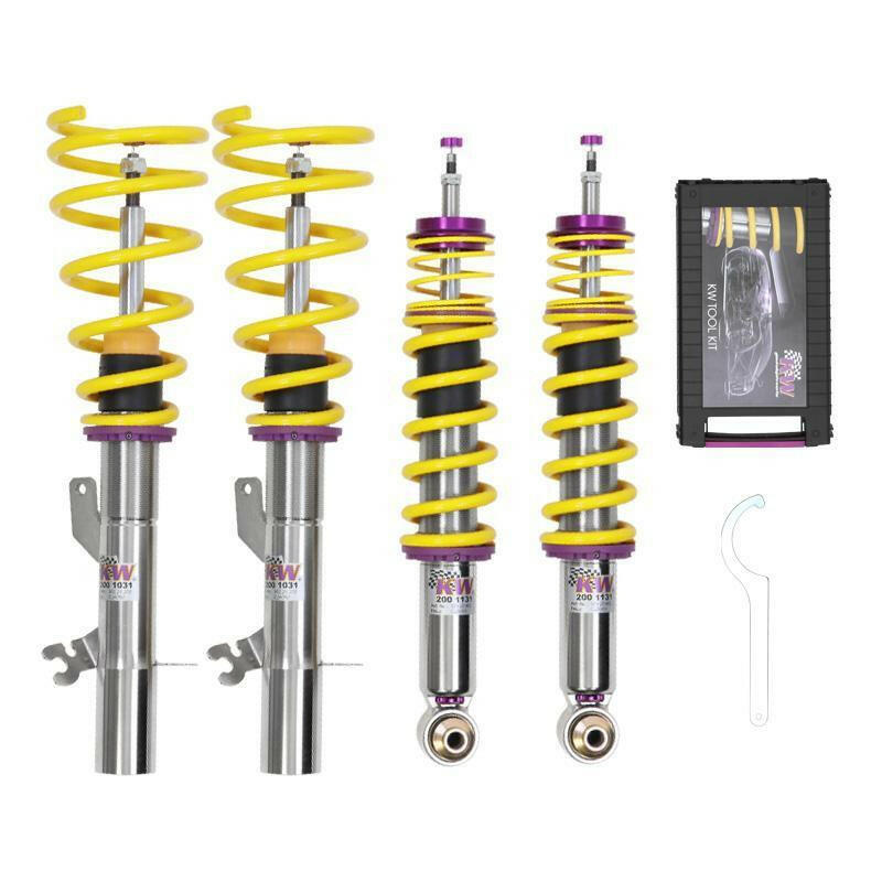 KW V3 Racing Coilovers | 2008-2015 Mitsubishi Evo X (35265017).