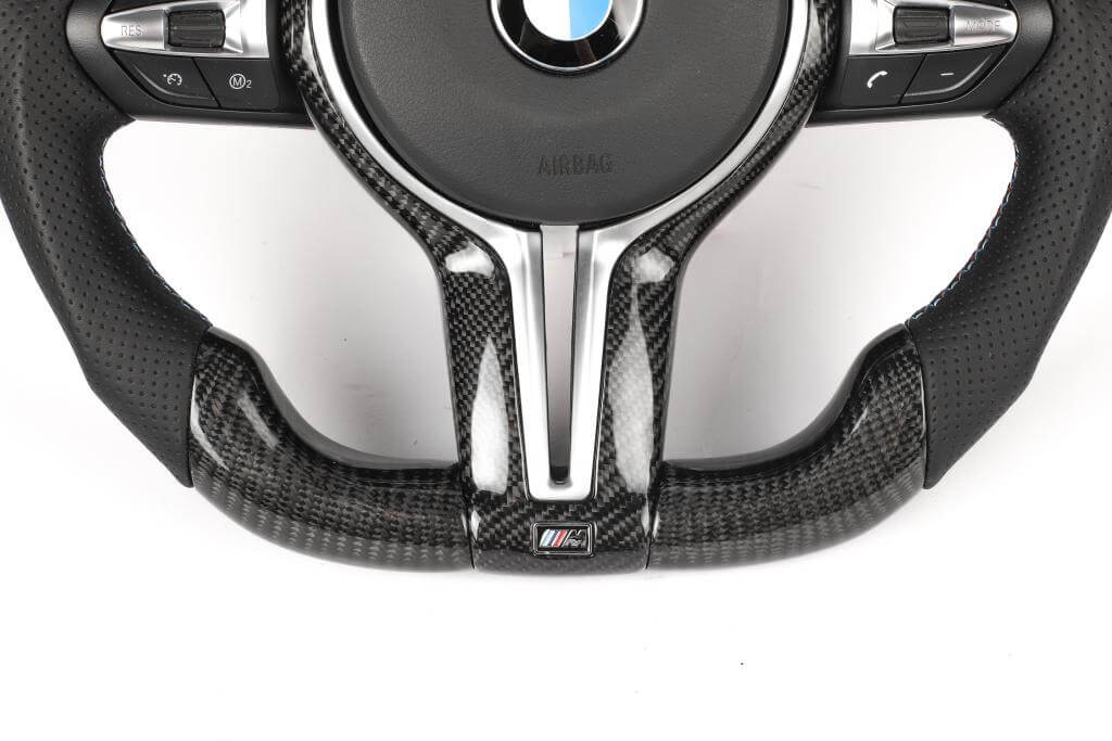 M Performance Carbon Fiber Steering Wheel - BMW F Chassis.