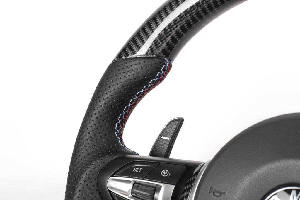 M Performance Carbon Fiber Steering Wheel - BMW F Chassis.