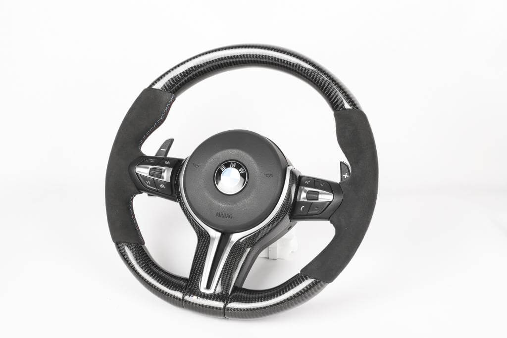 M Performance Carbon Fiber Steering Wheel - BMW F Chassis.