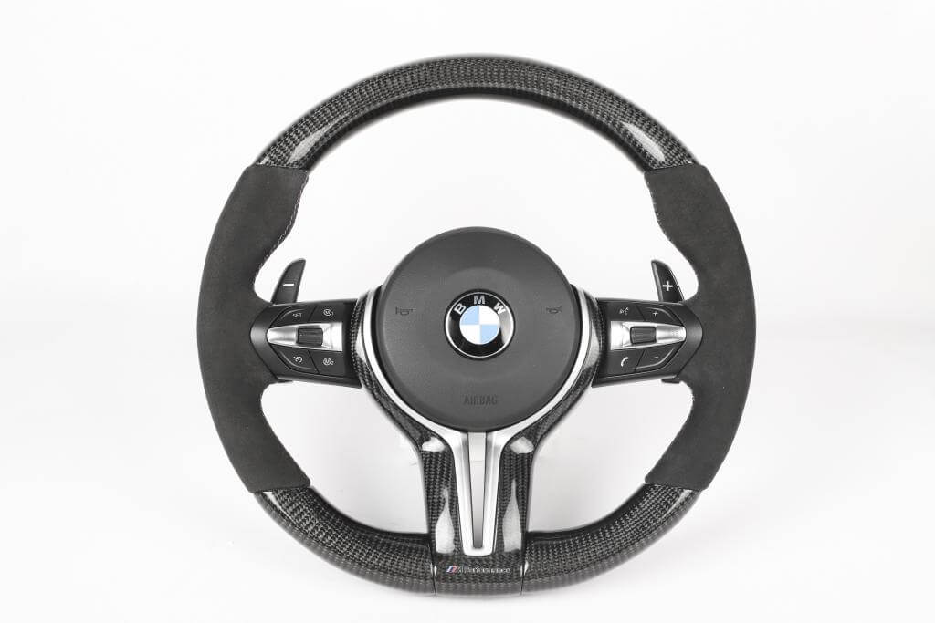 M Performance Carbon Fiber Steering Wheel - BMW F Chassis.