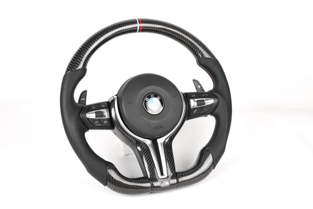 M Performance Carbon Fiber Steering Wheel - BMW F Chassis.