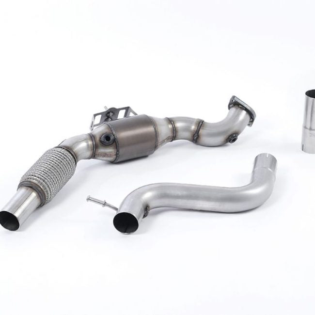 Milltek Large-Bore Downpipe for S550 / S650 Ford Mustang EcoBoost