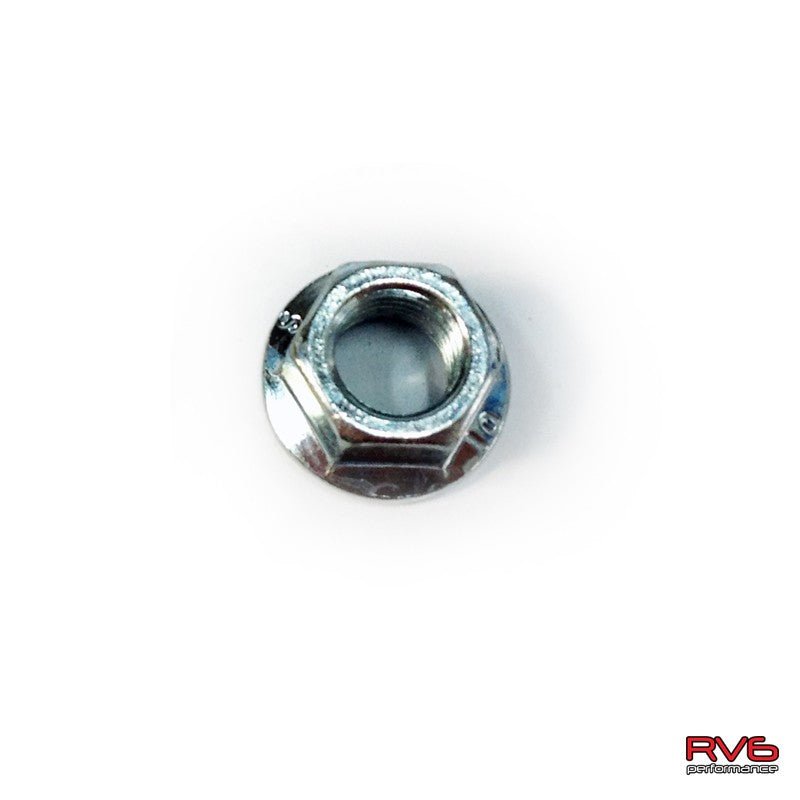M10-1.25 Flanged Nut.