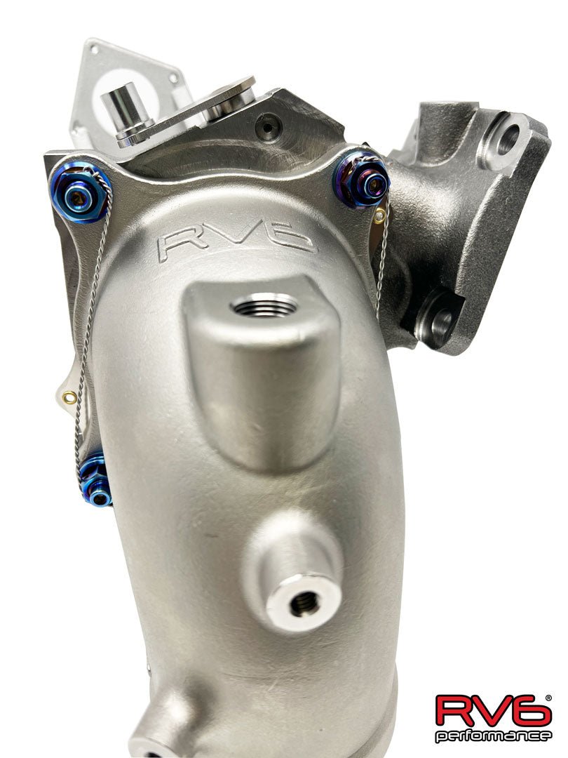 M10x1.25 Titanium Stud Set (4) with Safety Wire.