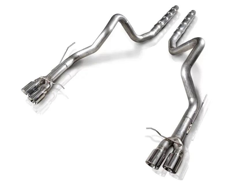 Stainless Works 3in Dual Catback Retro Exhaust w/Resonator for SW Headers Ford Mustang Shelby GT500 5.8L 13-14