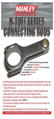 Manley H-Tuff Series Connecting Rods | Mitsubishi 7-Bolt 4G63 Engines (15022-4).