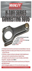 Manley H-Tuff Series Connecting Rods | Mitsubishi 7-Bolt 4G63 Engines (15022-4).