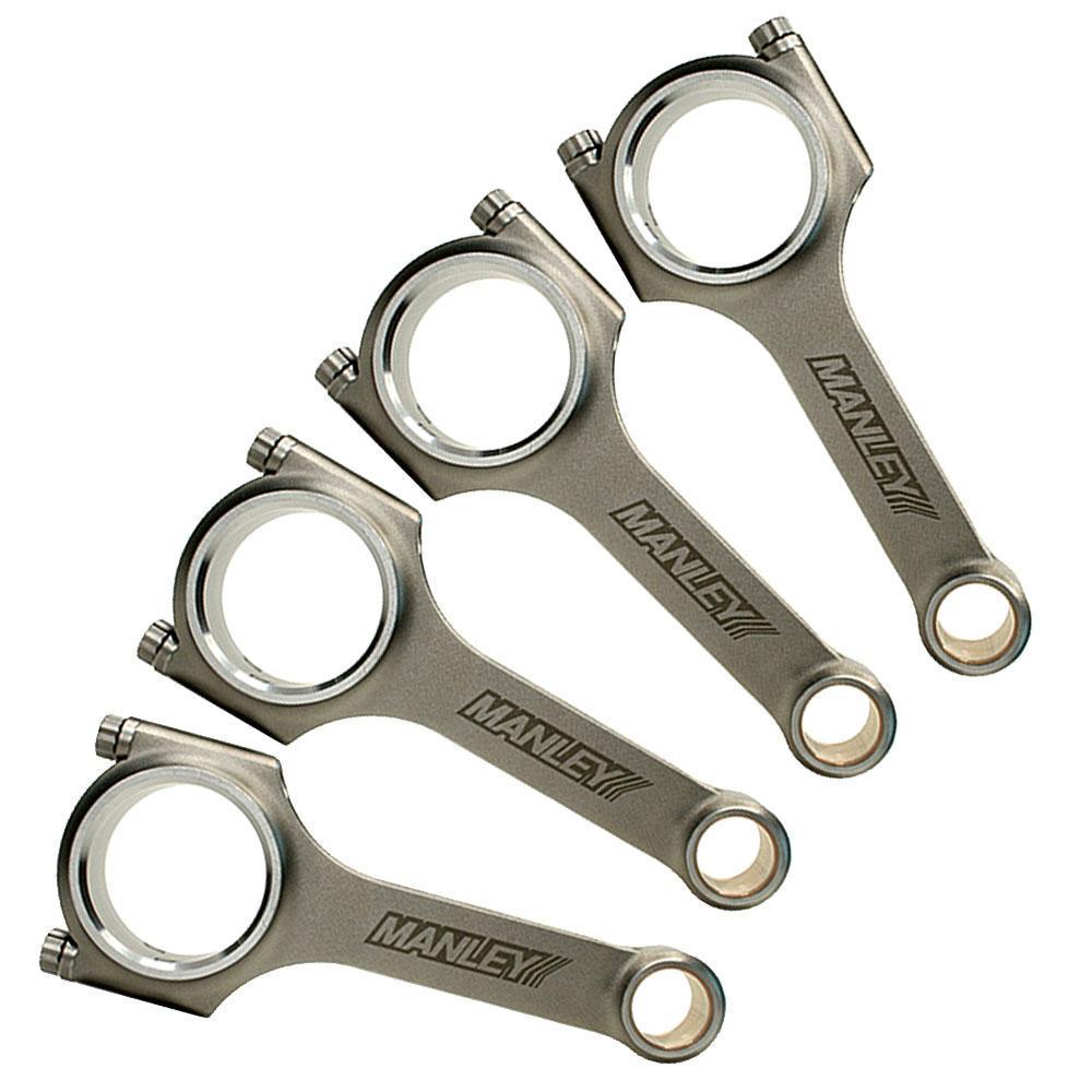 Manley Economical ”H” Beam Steel Connecting Rods | 2008-2015 Mitsubishi Evo X (14029-4).