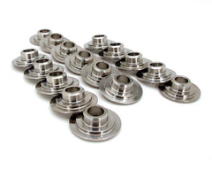 Manley Performance 10 Degree +.050in Height 16pc Steel H-13 Tool Steel Spring Retainers (23616TS-16)