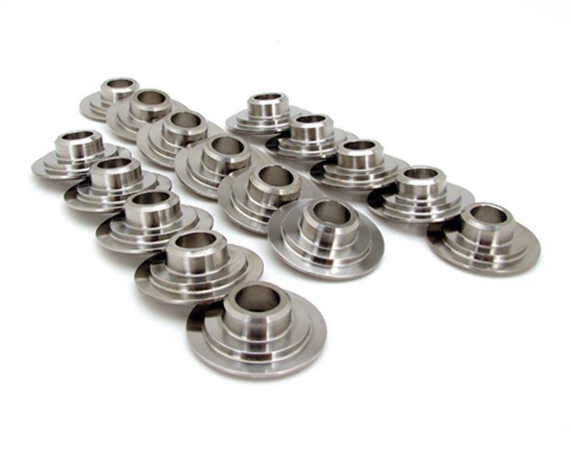 Manley 16pc Super 7 Degree Lightweight Titanium Retainers 1.560in Spring O.D. (23705L-16)