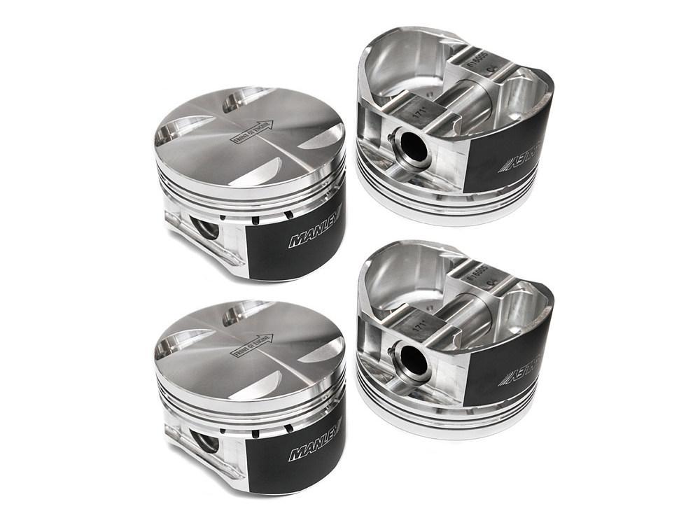 Manley Platinum Extreme Duty Pistons +0.5mm Oversize | 2013-2021 Subaru BRZ (632605CE-4)