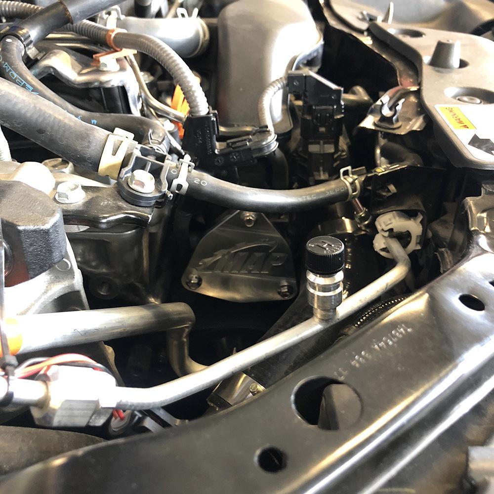 MAP Civic 1.5T BOV Block Off Plate | 2016-2021 Honda Civic 1.5T (HDAX-BOVB).