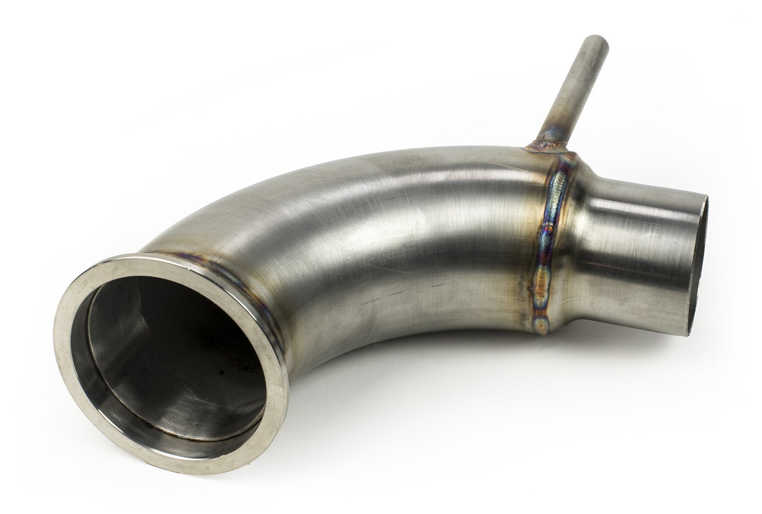 MAP Downpipe to OEM Catback Transition - 3" to 2.25" U-Bend | 2015+ Ford Mustang Ecoboost (EBM-DP-OEMCB).