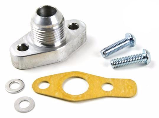 MAP Oil Drain Flange for MHI Turbochargers | 2003-2006 Mitsubishi Evo 8/9.
