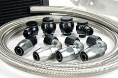 MAP Rev2 Oil Cooler Kit with Mounting Brackets | 2008-2015 Mitsubishi Evo X (EVOX-OCK-LW/SS).