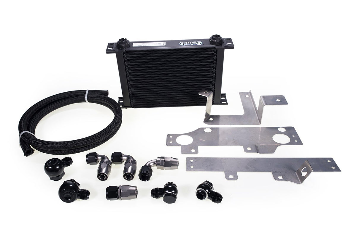 MAP Rev2 Oil Cooler Kit with Mounting Brackets | 2008-2015 Mitsubishi Evo X (EVOX-OCK-LW/SS).