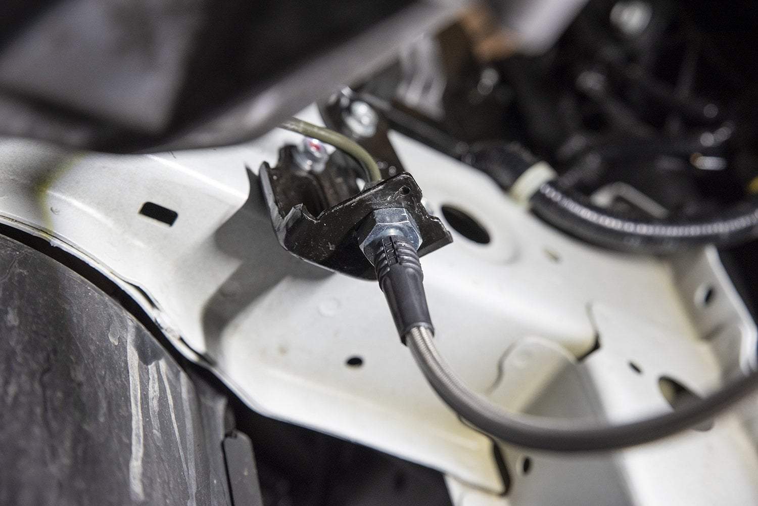 MAP Stainless Braided Clutch Line | 2016+ Honda Civic 1.5T (HDAX-CLK-SS).
