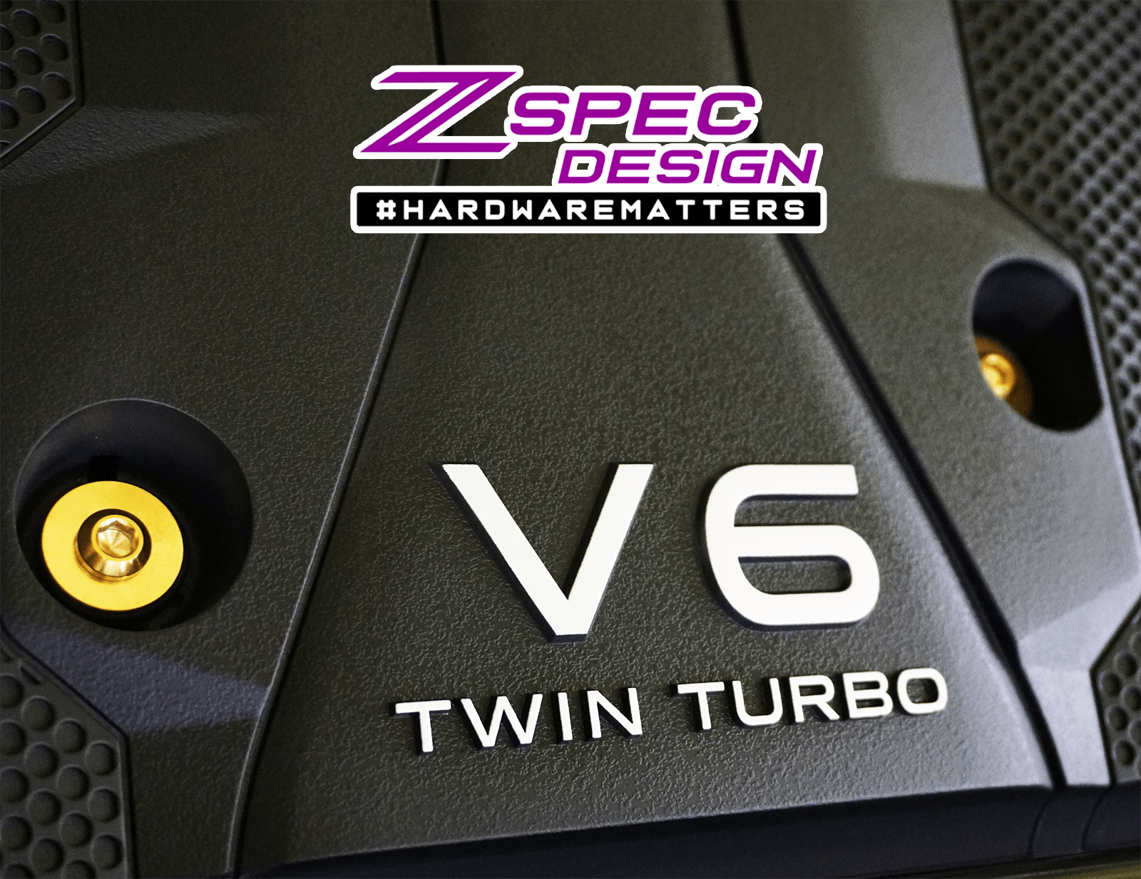 ZSPEC ”Stage 1” Dress Up Bolts® Titanium Hardware Kit | 2023+ Nissan Z 3.0TT (00843612107060).