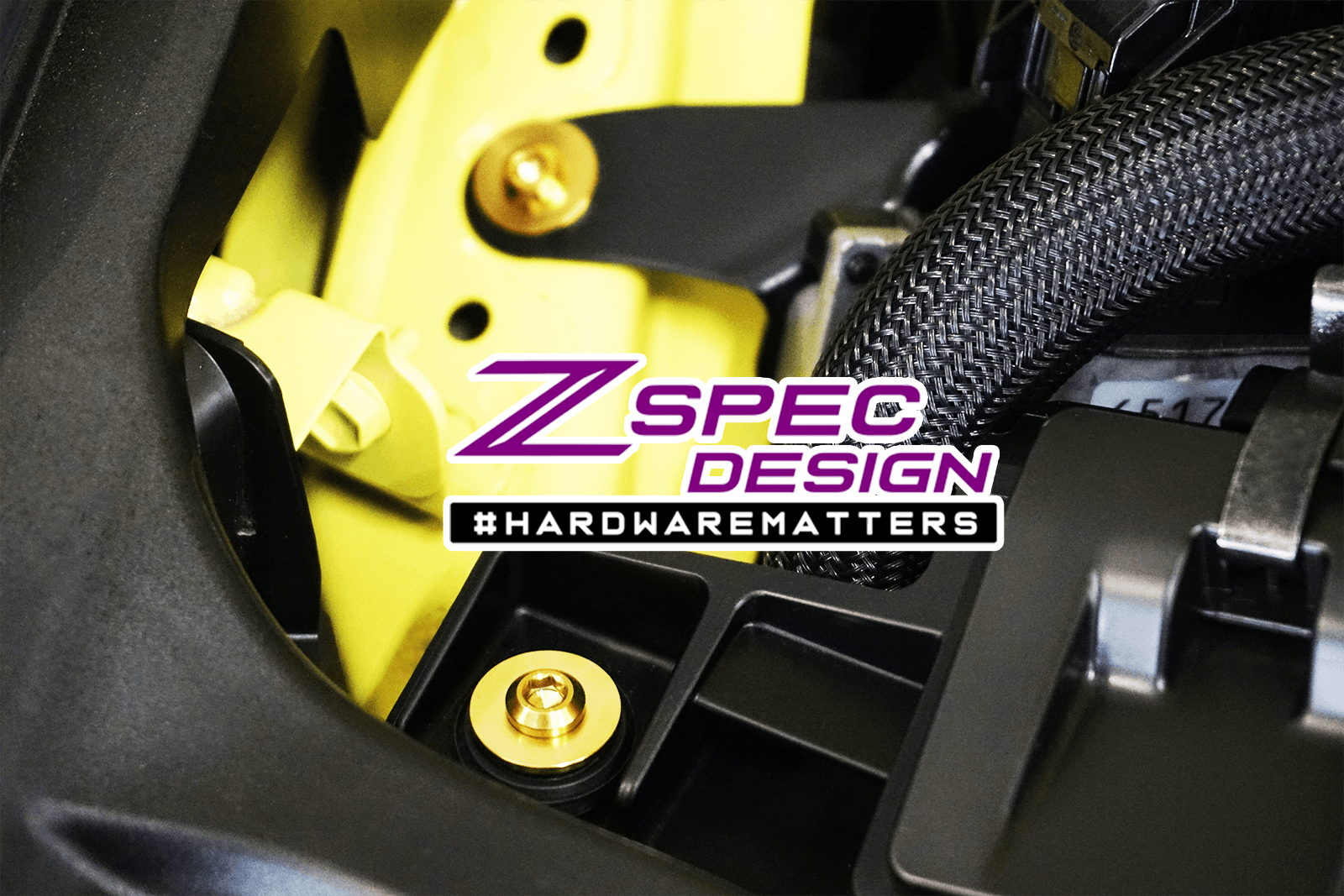 ZSPEC ”Stage 1” Dress Up Bolts® Titanium Hardware Kit | 2023+ Nissan Z 3.0TT (00843612107060).