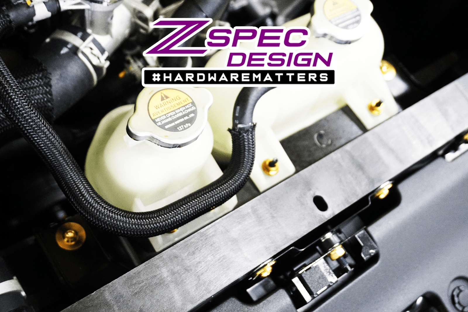 ZSPEC ”Stage 1” Dress Up Bolts® Titanium Hardware Kit | 2023+ Nissan Z 3.0TT (00843612107060).