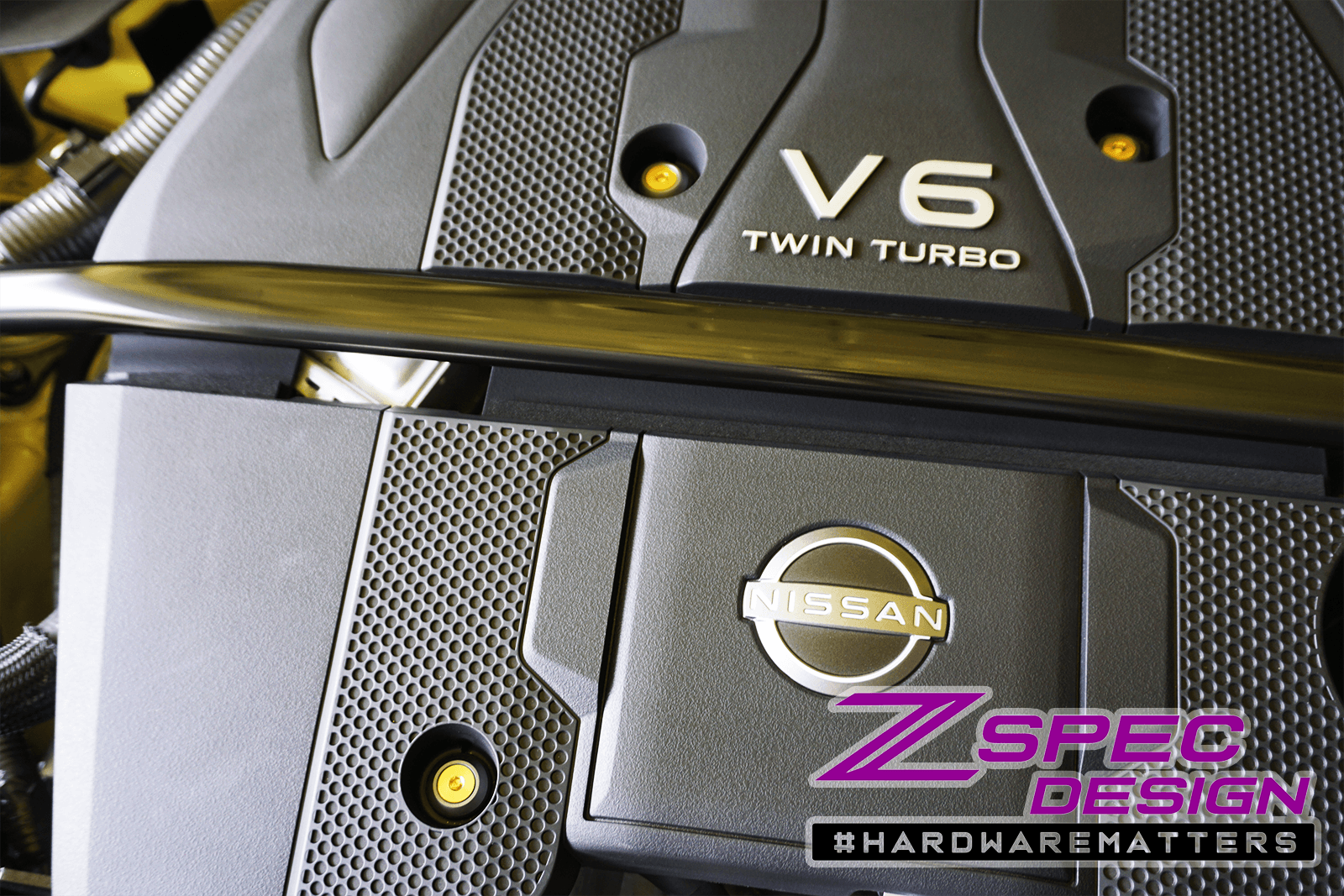 ZSPEC ”Stage 1” Dress Up Bolts® Titanium/Billet Hardware Kit | 2023+ Nissan Z 3.0TT (00843612107602).