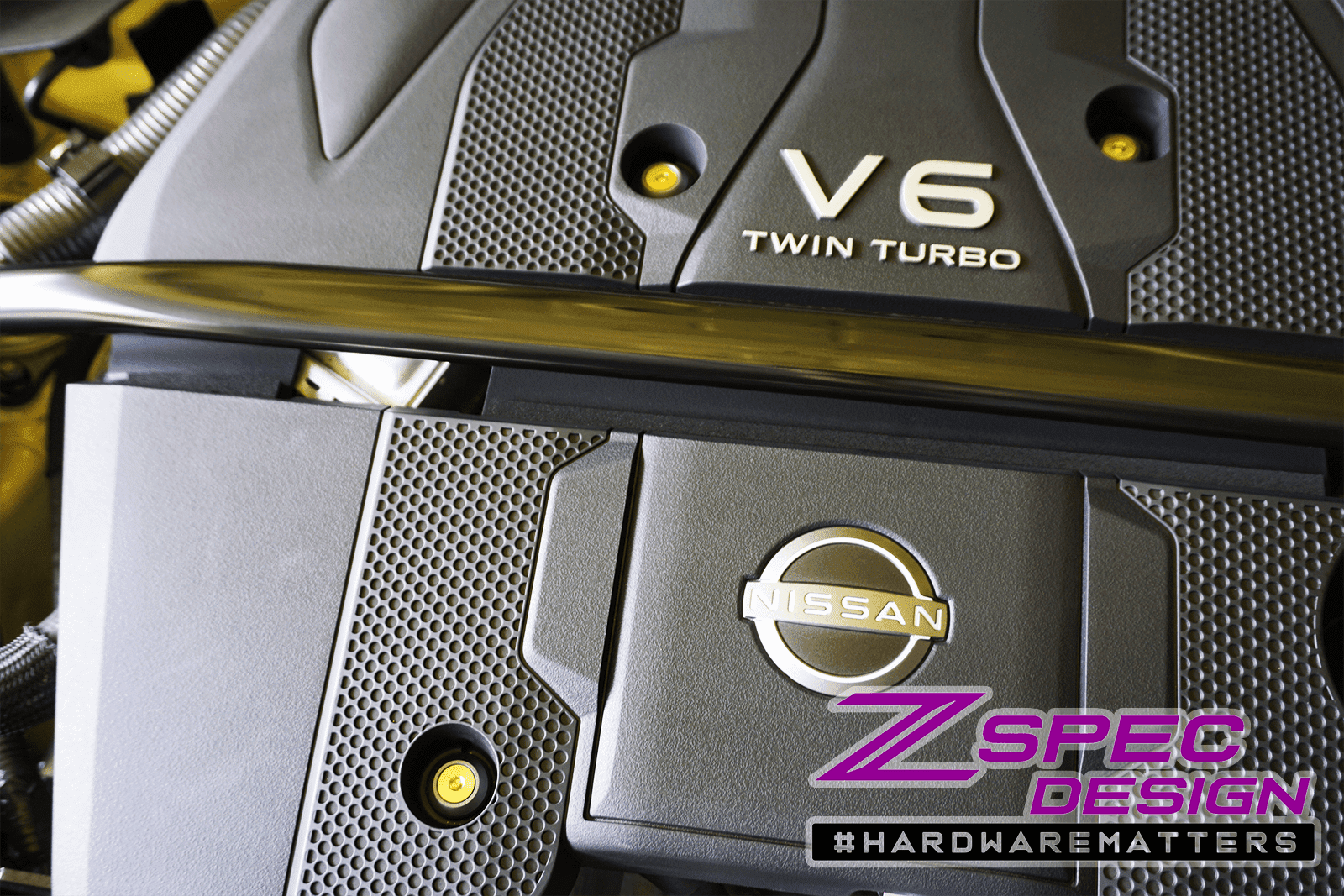 ZSPEC Titanium/Billet ”Stage 2” Dress Up Bolts® Kit | 2023+ Nissan Z (00843612118042).