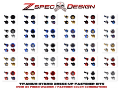 ZSPEC Titanium/Billet ”Stage 2” Dress Up Bolts® Kit | 2023+ Nissan Z (00843612118042).