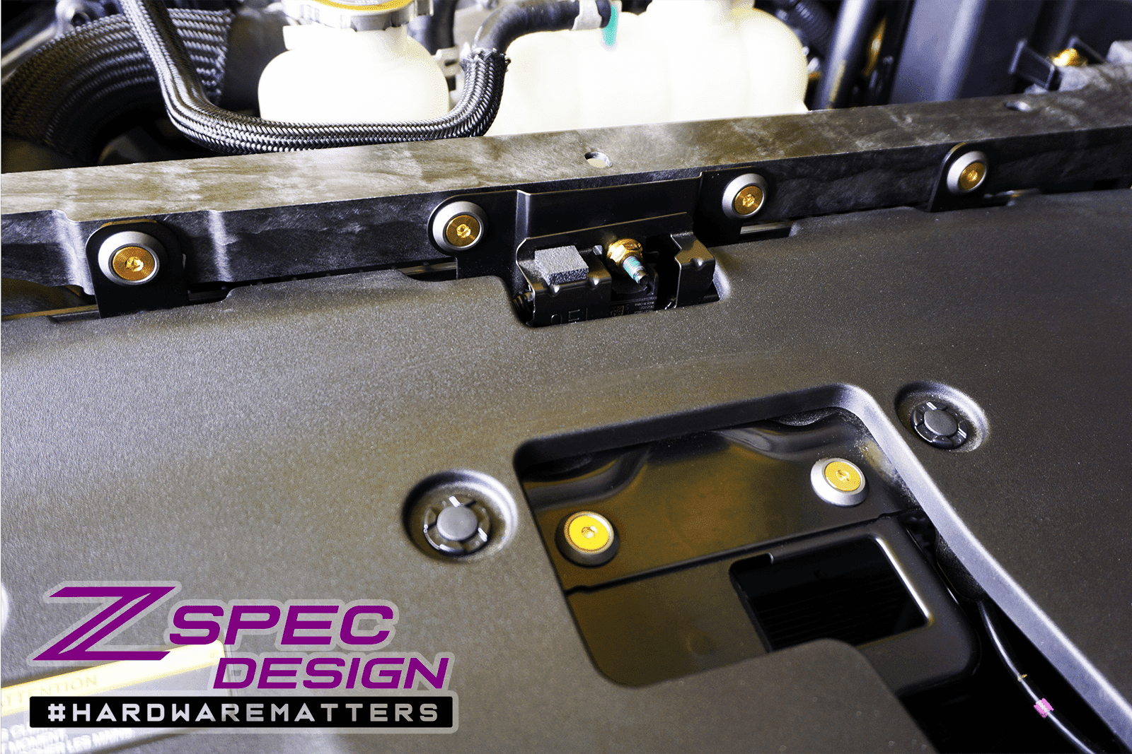 ZSPEC Titanium/Billet ”Stage 2” Dress Up Bolts® Kit | 2023+ Nissan Z (00843612118042).